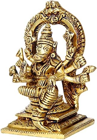 Treegoart Varahi Amman Pure Brass Statue Lord Vishnu's Avatar varaha -4,5 инчи