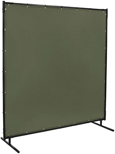 Штајнер 501-6x8 Заштита-О-екран класичен заварување екран со пламен ретардант од 12-унца платно завеса, патка маслиново зелена,