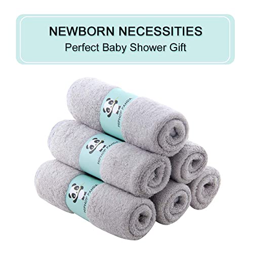 Hiphop Panda Bamboo Baby Washcloths, 6 пакувања и бебешки пешкири, еднорог, 30 x 30 инчи