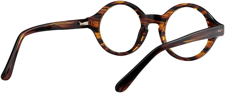 Читатели на Зеолул ретро ацетат околу очила за читање за жени со стандардна анти-рефлективна обвивка GIGGS FA0249-01