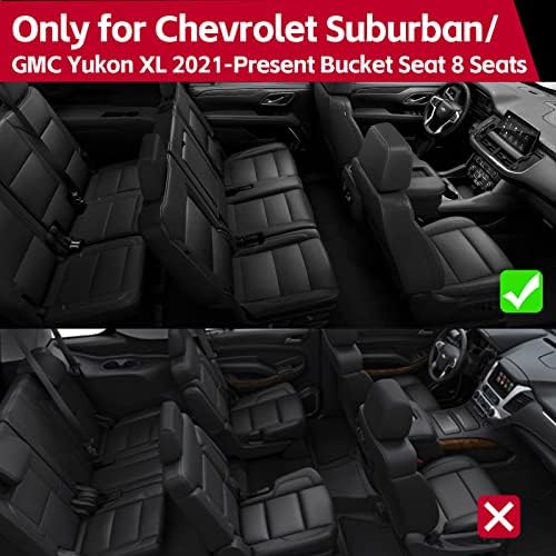 Наибев подни душеци за 2021-2023 година Chevrolet Suburban/GMC Yukon XL 8 седишта-сите временски услови вклопување Chevrolet Suburban/GMC