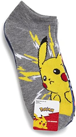 Pokemon Men's 5 пакет без шоу чорапи
