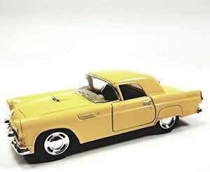 Kinsmart Ford Thunderbird Canary Yellow 1955 1/36 Scale Diecast Car