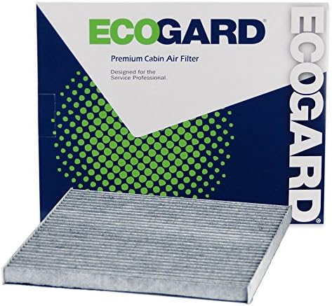 Ecogard XC10219C Premium Cabin Air Filter со активиран елиминатор на мирис на јаглерод се вклопува во Nissan Altima 2013-2018, Pathfinder 2013-2020, Murano -2020, Maxima 2015-2020 | Infiniti QX60 2014-2020