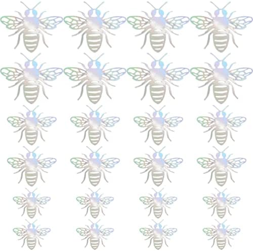 Стобок 48 парчиња Шупливи Пчелни Ѕидни Налепници 3д Пчелни Налепници Мед Пчела Прилепува Букет Животни Украси Украси За Свадба За Домашна Забава