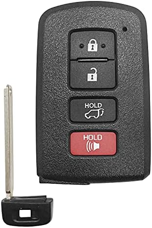 Нова замена за клучеви за паметни автомобили FOB за 2013-2018 Toyota RAV4 далечински FCCID: HYQ14FBA （281451-0020） табла; од Auto