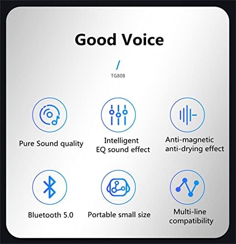 177642 Мини Безжичен Bluetooth Звучник Безжична Слушалка Два Во Едно Стерео Раце Слободни Слушалки