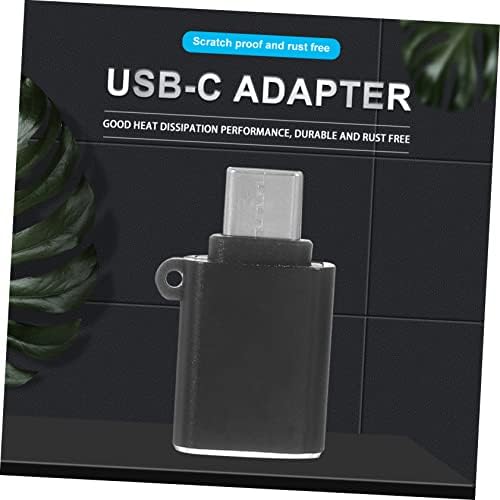 Solustre 10 PCS адаптер SMA адаптер за адаптер за адаптер за адаптер USB- C машки до USB женски конвертор USB- C до USB адаптер за