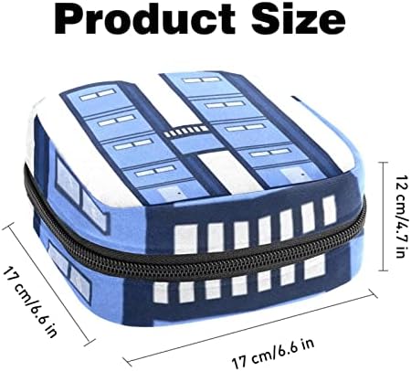 ТОРБА ЗА Складирање Санитарни Салфетки ОРИУКАН, Пренослива Торба За Менструација За Жени Девојчиња Торбичка За Менструална Чаша, Цртана