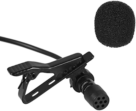XXXDXDP 1,45M мини преносен микрофон кондензатор клип-на лавалиер микрофон жичен за телефон за лаптоп