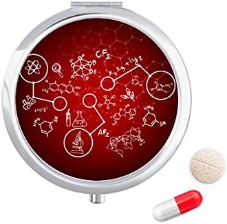 Технолошка Смисла Органска Хемија Молекуларна Пилула Случај Џеб Медицина Кутија За Складирање Контејнер Диспензерот