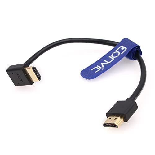 Eonvic 2.1 Hdmi Намотан Кабел 8K HDMI До HDMI Кабел Со Голема Брзина Тенок HDMI Машки До Машки Продолжен Кабел За Атомос Нинџа V, Sony a7siii,
