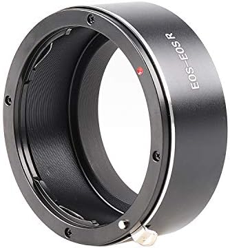 FOCUSFOTO леќи за монтирање на адаптер за адаптер за канон EOS EF EF-S монтирање на леќи на EOS R RF-Mount без огледало, компатибилен со Canon R3 R5C R6 Mark II R7 R10 RP камера