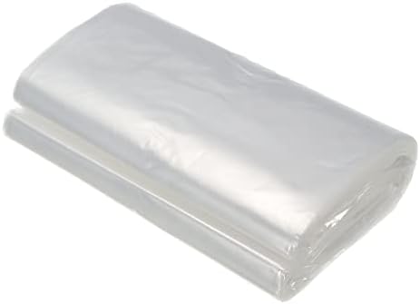 Patikil Clear Flat Open Open Poly Caghs Не-лепливи ПЕ пластични торбички за малопродажба 2 мил 8х23,5 во хардвер, колекционерски производи, накит,