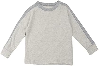 Маица со долг ракав - Врвна цврста боја - кошули за новороденчиња и мали деца - пријатни и удобни - памучни меки материјали