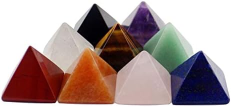 Лиобо пирамида форма кристал природен кристален скапоцен камен енергетски камен за гроздобер свадбена забава за декорација на роденденски