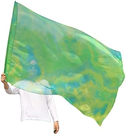 Крилести сирени порфетски пофалби за танцување со флексибилни знамиња, 50 правоаголен министерство за министерство за танцување