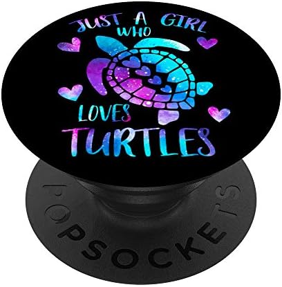 Само девојче кое сака желки Акварела Галакси желка PopSockets PopGrip: Заменлива зафат за телефони и таблети