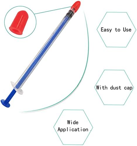 Хсманлијан 20 Пакет 1мл Пластичен Шприц Нема Игла За Научни Лаборатории Мерење, Полнење, Наводнување, Хранење, Масло &засилувач; Лепак Апликатор