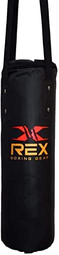 Rex Kids Punch Tagn Неисполнета тешка торба за деца достапни во 2 и 3ft повеќе бои за спаринг кикбокс
