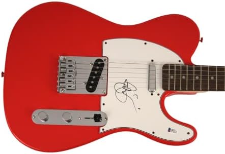 Satо Сатријани потпиша автограм со целосна големина RCR Fender Telecaster Electric Guitar W/ Beckett BAS автентикација - не