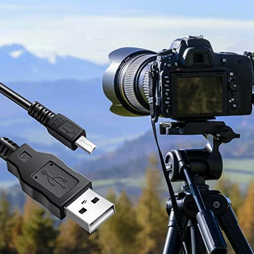 Замена USB Кабел 4PIN Мини Камера Пренос На Податоци Синхронизација Кабел За Полнење Компатибилен Со Sanyo DSC-SX550 DSC-SX560 IDC - 1000 Остри VE-CG40U И Многу Повеќе