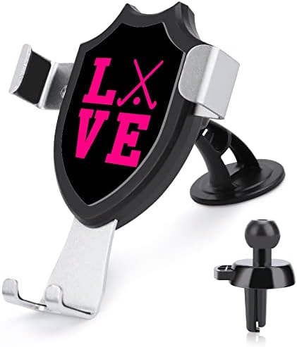 Loveубовта на хокеј Телефонски држач за држач за вшмукување на долга рака за автомобил Универзален мобилен телефон монтиран компатибилен