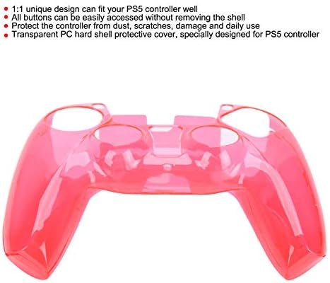 Игра Контролер Заштитни Покритие, Пред + Назад Целосна Заштита Игра Контролор Покритие ЗА PS5 Gamepad ЗА PS5 ИГРА Контролер