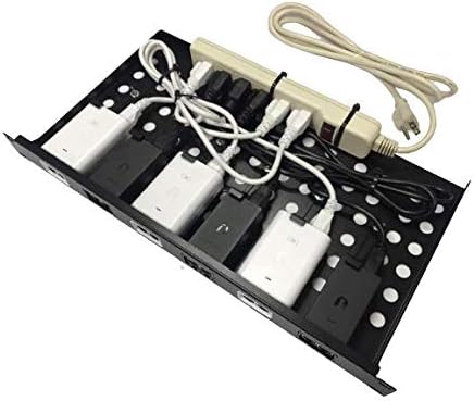 Rackidea | Ri-Ub6a | Комплет за монтирање на решетката за адаптер за ubiquiti poe - не вклучува адаптери за POE и продолжување на електрична
