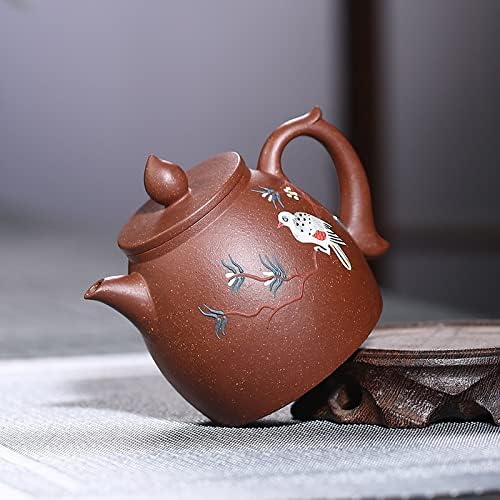 Wionc Purple Clay Pot, Zisha, чај сет, прибор за пиење, пиење чај, рачно изработено, тенџере со долговечност
