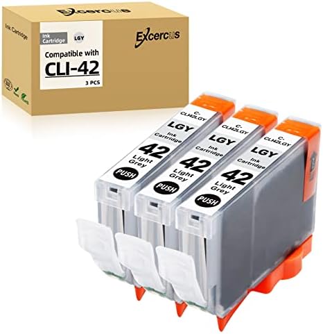 Замена на касети за компатибилни касети со мастило за Excercus за кертриџ CANON CLI-42 CLI42 за мастило за Pixma Pro-100 PRO 100S