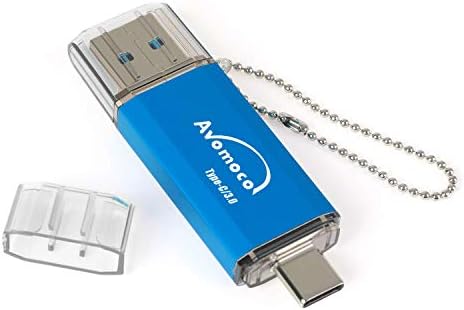AVOMOCO USB 3.1 512gb Тип C Двојна Голема Брзина Флеш Диск ЗА USB C Телефони, Таблет, Фото Меморија Диск За Samsung Galaxy S8/S8+/S9/S9+,Забелешка