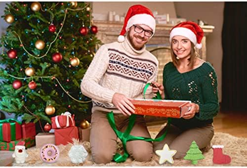 КИНГКИУ 6 Спакувајте Божиќни Бомби За Капење Со Меурчиња Подароци За Деца Девојчиња Момчиња Жени Божиќни Чорапи