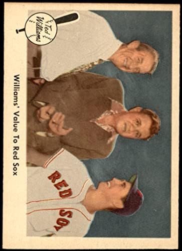 1959 Флер 75 Вилијамс Вредност На Сокс Бејб Рут/Еди Колинс Бостон Ред Сокс нм+ Ред Сокс