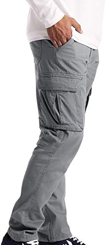 Долги товарни панталони за мажи карго панталони работат носат борбени безбедносни товар 6 џеб целосни панталони еластични панталони на половината