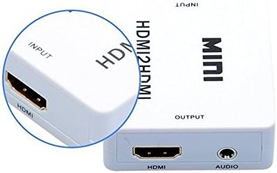 1080p HDMI Аудио Екстрактор Сплитер HDMI 1.4 Дигитални До Аналогни 3.5 mm Надвор Аудио Адаптер