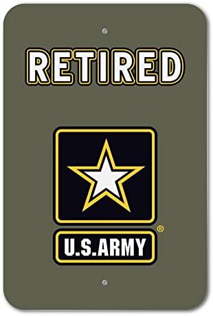 Американската Армија Пензиониран Логото Дома Бизнис Канцеларија Знак