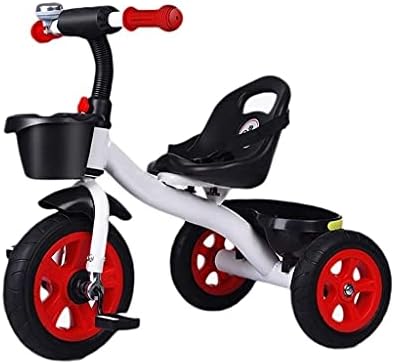 Waljx Bicycle1-3-2-6 години, детски автомобил деца велосипед детски трицикл во затворен и преносен играчки за играчки за бои 3 Опции за бои