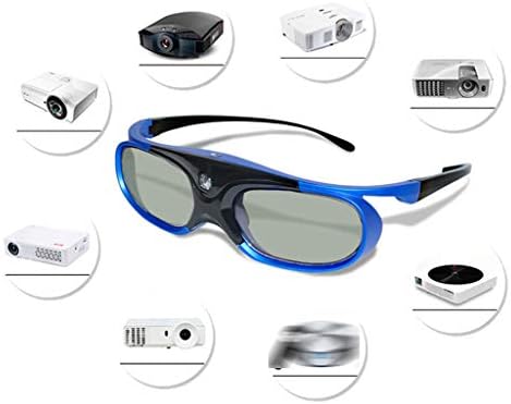 каралин 3Д Очила Активни Очила За Полнење На Блендата За Dlp-Линк Оптама Проектори Бленда Очила За Сонце