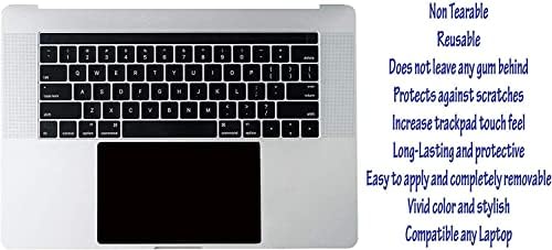 Ecomaholics Премиум Trackpad Заштитник За Lenovo ThinkPad P53 15.6 инчен Лаптоп, Црна Подлога За Допир Покритие Против Гребење Анти Отпечаток Од Прст Мат, Додатоци За Лаптоп