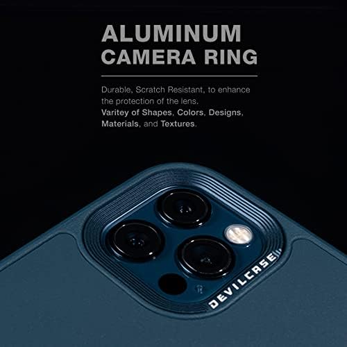 Случајот со ѓаволци компатибилен со [iPhone 13 Pro] Guardian Pro - Shock Absorbent Slim Design Protective Cover With.IMPACT отпорен
