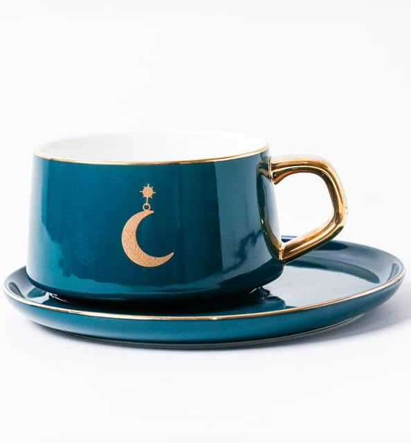 Комплет шолја За Кафе додуна Керамика англиски Попладневни Комплети За Чај Комплет За Кафе Чаши За Црвен Чај И Лажица За Чинија Прибор