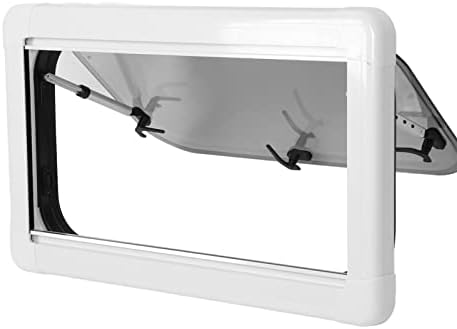 RV Push Out Windows - L700 H400mm RV излезен прозорец, анти -УВ прозорец со притисок со екранот Сончев двојно слој 45 ° Агол