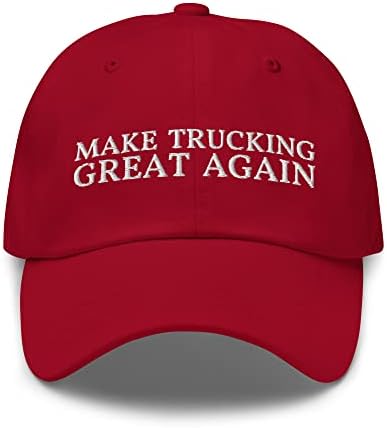 Направете камионирање одлично повторно тато капа - смешно камиони со камиони - подарок за камионџија