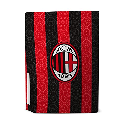 Дизајн на глава на глава официјално лиценциран AC Milan Home 2020/21 Crest комплет винил налепница за налепници за налепници