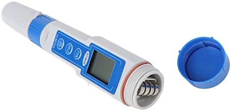 Тестер за квалитет на водата Jeanoko Висока точност Температура Мерач на водород тестер со LED дисплеј за базен за пиење хидропоника Аквариум