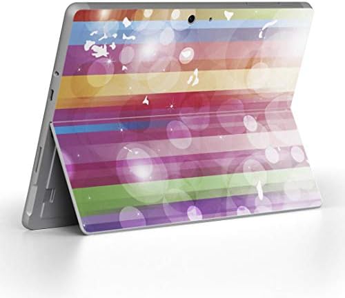 Декларална покривка на igsticker за Microsoft Surface Go/Go 2 Ултра тенки заштитнички налепници на телото 002139 Шарен сјај