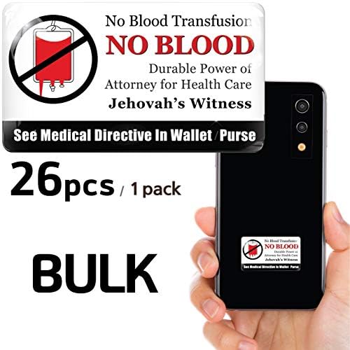 Vongsado -bulk 26pcs- Нема премија за трансфузија на крв 3Д налепници - Додатоци на мобилен телефон, Министерство за материјали