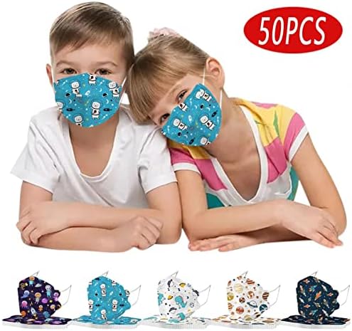 50 пакувања деца KF_94 за еднократна употреба Face_masks со дизајни, 4-pl 4D печатено за еднократна употреба_mask со нос жица за училиште за момчиња