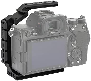 Камват полу-камера кафез компатибилен за Sony Alpha 7M4-3259
